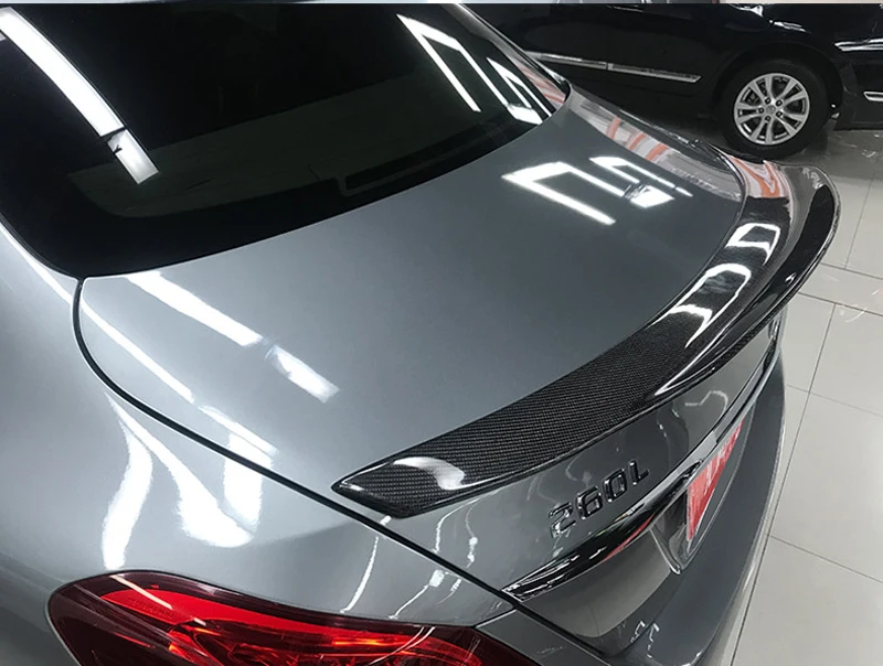 PS STYLE Real Carbon Fiber Performance багажник Highkick Спойлер Багажника Крыло для Mercedes для Benz W205 C63 для AMG PSM 2015-2017