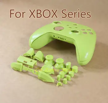 1 комплект красочных чехлов для Xbox серии X S Однотонный корпус Чехол с кнопками наборы для игрового контроллера xbox s x