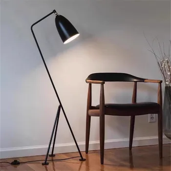 Промышленный торшер датского дизайнера в стиле ретро Macaron, минималистичный светильник для спальни, творческой студии, гостиной, штатив-лампа